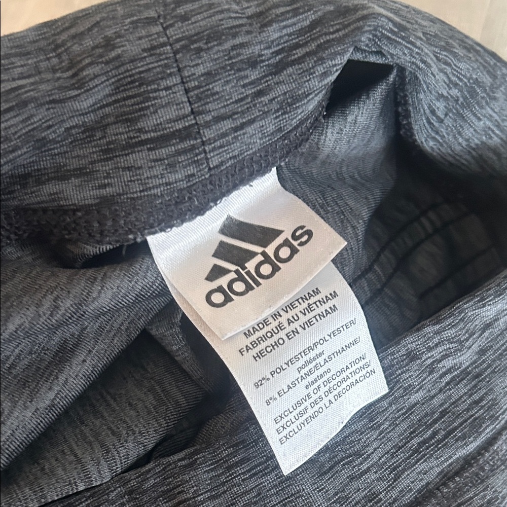 Adidas Kid Girls Leggings, Size 7/8 - Picture 3 of 5